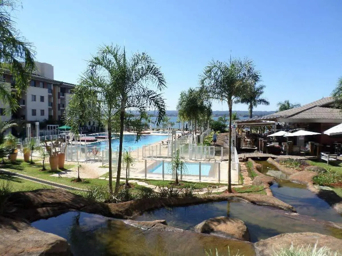 Flat No Life Com Espetacular Vista Do Lago Brasilia 0*,