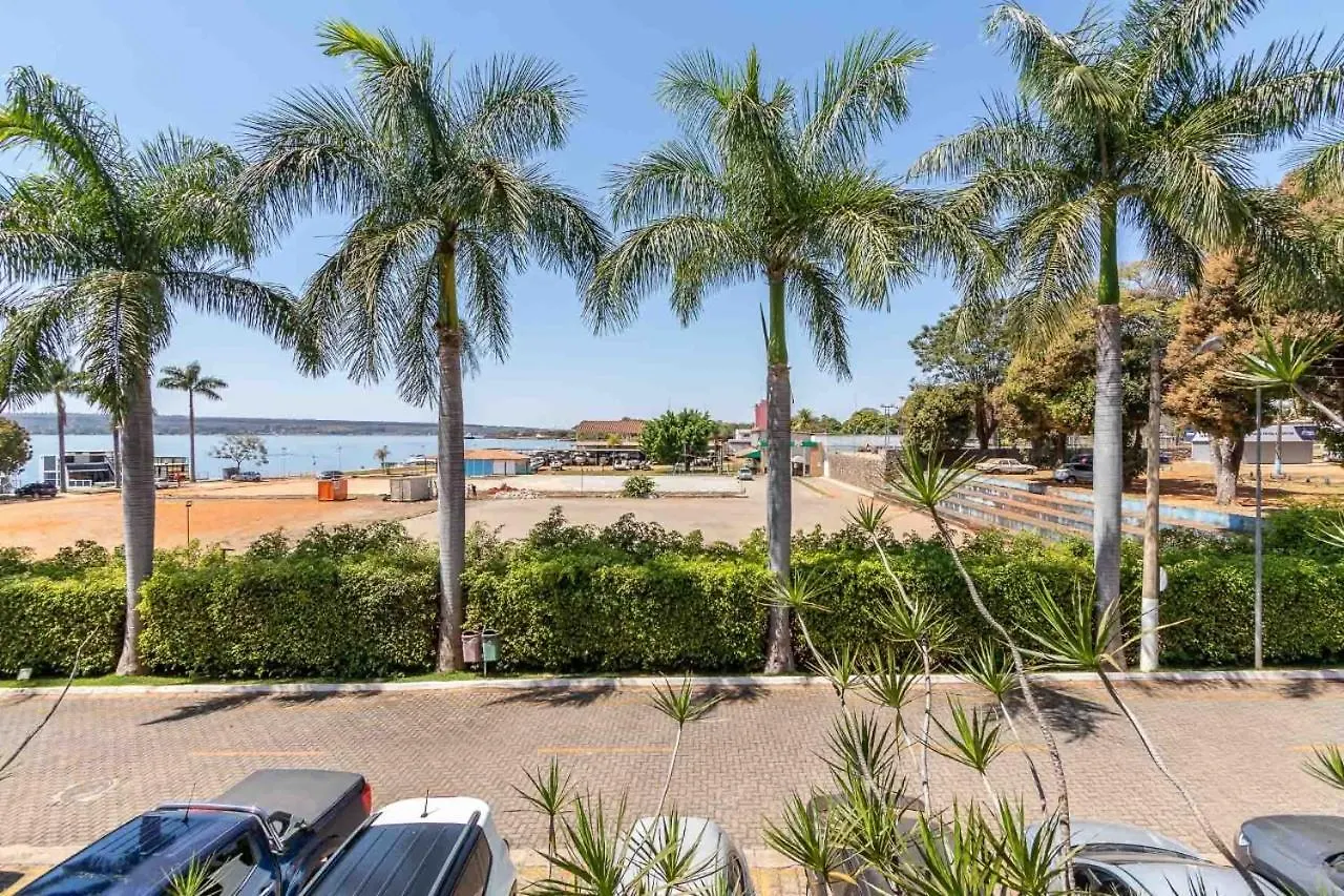 Flat No Life Com Espetacular Vista Do Lago Brasilia Apartment